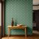 Papel de Parede Folha Moderna Verde Autoadesivo em Vinil, Revestimento Decorativo Fácil de Aplicar para Quarto, Armários e Salas - S4Sassy 63,5 cm (L) × 914,4 cm (C) / Verde - Vinil Texturizado