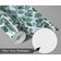 Papel de Parede Autoadesivo Folhas em Aquarela, Contact Vinil Impermeável Verde, Removível para Locatários, Quarto/Sala de Jantar - S4Sassy 63,5 cm (L) × 304,8 cm (C) / Verde - Vinil Liso