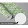 Revestimento Autoadesivo Peel and Stick, Estampa Blossom Bloom - Mural Asiático para Banheiro, Lavanderia e Closet, Vinil Verde - S4Sassy 63,5 cm (L) × 304,8 cm (C) / Verde - Vinil Texturizado