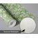 Revestimento Autoadesivo Peel and Stick, Estampa Blossom Bloom - Mural Asiático para Banheiro, Lavanderia e Closet, Vinil Verde - S4Sassy 63,5 cm (L) × 609,6 cm (C) / Verde - Vinil Texturizado