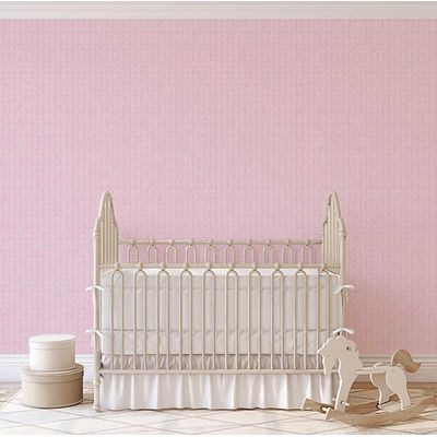 Papel Vinílico Autoadesivo Chic Urbano Mini Corações À Prova d'Água Rosa Removível Para Quartos, Sala e Espaços de Locatários - S4Sassy 63,5 cm (L) × 609,6 cm (C) / Rosa - Vinil Texturizado