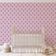 Papel de Parede Vinílico Autoadesivo Instantâneo Removível Buta Paisley - Mural Asiático para Banheiro, Lavanderia e Closet Rosa - S4Sassy 63,5 cm (L) × 914,4 cm (C) / Rosa - Vinil Texturizado