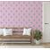 Papel de Parede Vinílico Autoadesivo Instantâneo Removível Buta Paisley - Mural Asiático para Banheiro, Lavanderia e Closet Rosa - S4Sassy 63,5 cm (L) × 914,4 cm (C) / Rosa - Vinil Texturizado