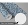 Papel de Parede Motivo Real Azul, Vinil Autoadesivo, Fácil DIY para Quarto Fazenda, Sala, Armários e Ambientes - S4Sassy 63,5 cm (L) × 304,8 cm (C) / Azul - Vinil Liso