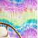 Papel de Parede Autoadesivo Boho Tie-Dye Arco-Íris Papel Contact Vinil À Prova D'Água Multicolor Removível para Quarto e Sala - S4sassy 63,5 cm (L) × 304,8 cm (C) / Multicolorido - Vinil Texturizado