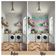 Papel de Parede Autoadesivo Boho Tie-Dye Arco-Íris Papel Contact Vinil À Prova D'Água Multicolor Removível para Quarto e Sala - S4sassy 63,5 cm (L) × 304,8 cm (C) / Multicolorido - Vinil Texturizado