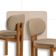 Mesa Portugal Tampo Laminado Barril 6 Cadeiras Nala Moderna Turim/imbuia Nat/cinam. Imbuia
