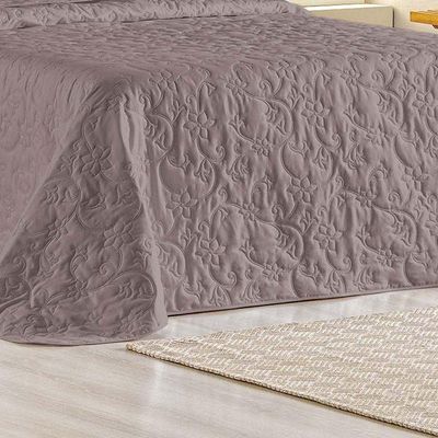 Kit Cobre Leito Bouti Mavie Floral Queen 3 Peças 100% Poliéster - Lavanda