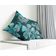 Capas de Travesseiro e Almofada Decorativas Estampadas Tema Azul - Vargottam 50,8 Cm × 50,8 Cm – Quadrado / Azul