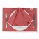 Jogo Americano de Renda Lavável para Uso Diário com Guardanapos, Decoração de Mesa de Jantar - Vargottam 30,48 Cm × 45,72 Cm – Pacote Com 6 / Laranja
