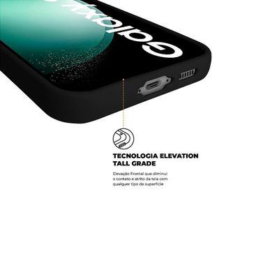 Capa para Samsung Galaxy S23 FE - Silicon Premium Preta - Gshield