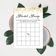 Cartões de Jogo Quadrados em Branco para Ideias de Presentes, 50 Un., Confete Dourado para Chá de Noiva/Despedida de Solteira - Inkdotpot 12,7 Cm × 17,78 Cm / Branco - Bingo da Noiva