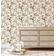 Papel de Parede Autoadesivo Removível Estampa Pássaro Verde e Galho, Parede de Entrada, Decoração de Escritório, Solução - S4sassy 63,5 cm (L) × 304,8 cm (C) / Verde - Vinil Liso
