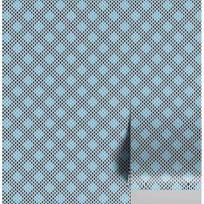 Papel de Parede Autoadesivo Geométrico Vinílico Impermeável Azul, Removível, para Inquilinos, para Quarto e Sala de Jantar - S4sassy 63,5 cm (L) × 609,6 cm (C) / Azul - Vinil Texturizado
