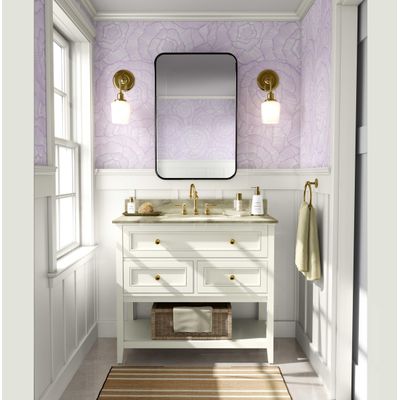 Adesivo de Parede Roxo Moderno Removível Papel Contact Vinílico Autoadesivo Floral de Linhas Finas à Prova d'água para Móveis - S4sassy 63,5 cm (L) × 152,4 cm (C) / Roxo - Vinil Texturizado