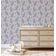 Papel de Parede Botânico Estilo Asiático Vinílico Autoadesivo, Decorativo Fácil de Aplicar para Quarto e Sala - Verde - S4Sassy 63,5 cm (L) × 914,4 cm (C) / Verde - Vinil Liso