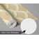 Papel de Parede Autoadesivo, Mural com Estampa Botânica de Arco Laranja, Parede de Destaque para Entrada e Decoração de Escritório - S4sassy 63,5 cm (L) × 304,8 cm (C) / Laranja - Vinil Liso