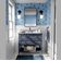 Papel de Parede Autoadesivo Estampa Pontilhada de Folhas e Flores Vinil Impermeável Azul Removível para Locatários Quarto/Sala - S4sassy 63,5 cm (L) × 304,8 cm (C) / Azul - Vinil Texturizado