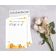 Cartões "Pumpkin Fall In Love" Quadrados em Branco para Preencher, 50 Unidades para Chá de Noiva/Despedida de Solteira - Inkdotpot 12,7 Cm × 17,78 Cm / Branco - Cartão de Conselho
