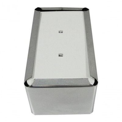 Kit 14 Porta Guardanapo Deitado para Papel em Aço Inox 430 com Película Protetora Inox Premium