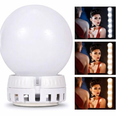 Kit Iluminação Led Para Espelho Camarim Com 10 Lâmpadas Usb Luz Branca