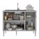 Balcão De Cozinha Gabinete Pia 105cm 3 Portas 1 Gaveta Siena Multimóveis Mp2190 Branco Branco