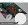 Papel de Parede Vinílico Autoadesivo e Removível Safari Exótico Chic À Prova d'Água Multicolorido para Quartos e Locatários - S4Sassy 63,5 cm (L) × 914,4 cm (C) / Multicolorido - Vinil Liso