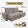 Sofá 4 Lugares Coliseu 2.60m Retrátil E Reclinável Super Pillow - Avelã