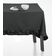 Toalha de Mesa Redonda com Babado para Cozinha e Jantar, Capa Decorativa em Algodão Lisa, Cinza - Vargottam 137,16 Cm × 182,88 Cm – Retangular / Cinza