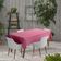 Toalha de Mesa Interna/Externa Impermeável para Quintal, Capas de Mesa Primavera/Verão para Mesa Circular/Churrascos/Piquenique - Vargottam 147,32 Cm × 304,8 Cm / Rosa