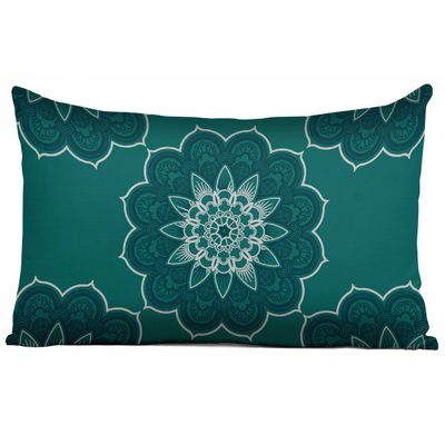 Capas de Almofada Decorativas Estampadas Tema Azul - Vargottam 30,48 Cm × 50,8 Cm – Retangular / Azul