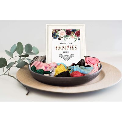 50 Cartões Florais Quadrados em Branco para Chá de Noiva e Despedida de Solteira para Preencher Ideias de Presente - Inkdotpot 8,89 Cm × 6,35 Cm / Branco - Jogos de Festa
