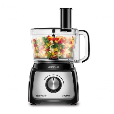 Multiprocessador Turbo Chef 5 Em 1 Mondial - Mpn-01-b Multiprocessador Mpn-01-b 220v/60hz . 220V