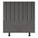 Cabeceira Estofada Cama Box Casal 140 Cm Sophia Carla Suede Cor:cinza Escuro