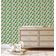 Papel de Parede Padrão Coqueiro Verde - Vinílico Autoadesivo, Decorativo, Instalação DIY Fácil para Quarto e Sala de Estar - S4Sassy 63,5 cm (L) × 304,8 cm (C) / Verde - Vinil Texturizado