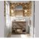 Papel de Parede Autoadesivo Removível Floral Esboçado, Mural Instantâneo Marrom para Quarto, Banheiro, Lavanderia, Closet - S4Sassy 63,5 cm (L) × 914,4 cm (C) / Marrom - Vinil Liso