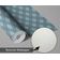 Papel de Parede Autoadesivo Geométrico Vinílico Impermeável Azul, Removível, para Inquilinos, para Quarto e Sala de Jantar - S4sassy 63,5 cm (L) × 914,4 cm (C) / Azul - Vinil Texturizado