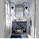 Papel de Parede Vinil Autoadesivo Estampa de Rosas Rabiscadas Chic Urbano Azul Impermeável Removível para Quartos e Sala, Aluguel - S4Sassy 63,5 cm (L) × 304,8 cm (C) / Azul - Vinil Texturizado