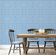 Papel de Parede Xadrez Azul, Vinil Autoadesivo, Revestimento Decorativo de Parede, Fácil Instalação DIY para Quarto e Sala - S4Sassy 63,5 cm (L) × 609,6 cm (C) / Azul - Vinil Texturizado