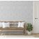 Papel de Parede Autoadesivo Art Déco Linhas, Contact Impermeável Cinza, Removível para Locatários, Quarto/Sala de Jantar - S4sassy 63,5 cm (L) × 152,4 cm (C) / Cinza - Vinil Liso
