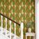 Papel de Parede Autoadesivo Folhas de Samambaia, Vinil Impermeável Amarelo, Removível, para Inquilinos, Quarto/Sala de Jantar - S4Sassy 63,5 cm (L) × 304,8 cm (C) / Amarelo - Vinil Texturizado
