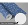 Papel de Parede Autoadesivo Removível Pequeno Floral Meia-Noite Azul para Quarto, Banheiro, Lavanderia e Closet - S4Sassy 63,5 cm (L) × 152,4 cm (C) / Azul - Vinil Texturizado