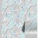 Papel de Parede Palmeira Multicolorido, Tropical Azul, Vinil Autoadesivo, Envoltório Decorativo, DIY Fácil para Quarto e Sala - S4Sassy 63,5 cm (L) × 304,8 cm (C) / Azul - Vinil Texturizado