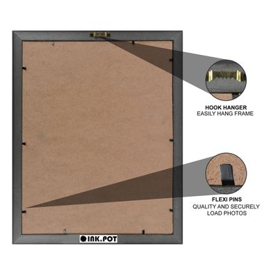 1 Peça Placa/Poster de Parede 'Lavar Secar Dobrar Repetir' para Decoração da Lavanderia - Inkdotpot 25,4 Cm × 30,48 Cm / Moldura Preta