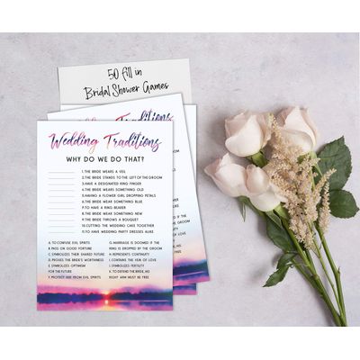 50 Cartões Quadrados em Branco para Preencher Ideias de Presentes para Chá de Noiva/Despedida de Solteira a Granel Tema Natureza - Inkdotpot 12,7 Cm × 17,78 Cm / Branco - Por Que Fazemos Isso?