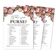 50 Cartões de Jogo Florais, Quadrados em Branco para Chá de Noiva, Chá de Casamento e Despedida de Solteira - Inkdotpot 12,7 Cm × 17,78 Cm / Branco - O Que Tem na Sua Bolsa