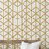 Papel Autoadesivo Decorativo Impermeável, Estampa de Cubos Geométricos, Amarelo Removível, para Inquilinos, Quarto/Sala de Jantar - S4sassy 63,5 cm (L) × 304,8 cm (C) / Amarelo - Vinil Liso