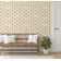 Papel Autoadesivo Decorativo Impermeável, Estampa de Cubos Geométricos, Amarelo Removível, para Inquilinos, Quarto/Sala de Jantar - S4sassy 63,5 cm (L) × 304,8 cm (C) / Amarelo - Vinil Liso