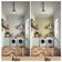 Papel Autoadesivo Decorativo Impermeável, Estampa de Cubos Geométricos, Amarelo Removível, para Inquilinos, Quarto/Sala de Jantar - S4sassy 63,5 cm (L) × 609,6 cm (C) / Amarelo - Vinil Liso