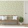 Papel de Parede Vinílico Autoadesivo com Dente-de-Leão Desenhado à Mão, Verde, Fácil Aplicação para Quarto, Armários e Sala - S4Sassy 63,5 cm (L) × 914,4 cm (C) / Verde - Vinil Liso
